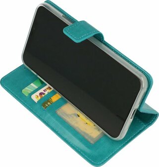 Motorola E6S &amp;amp; E6i - Book Case - Turquoise
