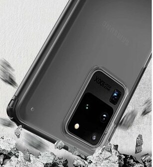 Samsung S20 Ultra - Multi Protective Back Cover - Zwart