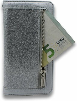 iPhone 12 Pro Max Zilver - Rits Book Case