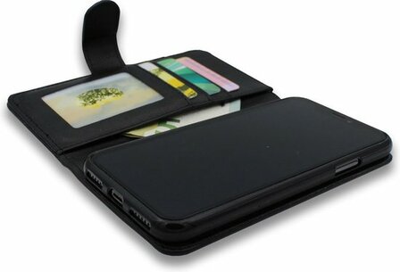 iPhone 12 Pro Max Zwart - Rits Book Case
