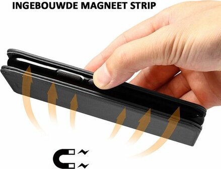 iPhone XS Max - HQ Slim Book Case - Zwart