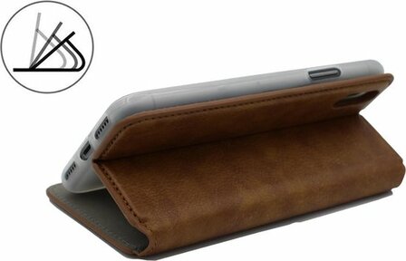 Samsung S20 - HQ Slim Book Case - Bruin