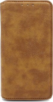 iPhone XS Max - HQ Slim Book Case - Bruin