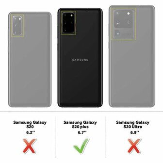 Samsung S20 Plus - Rits Book Case - Ros&eacute;goud