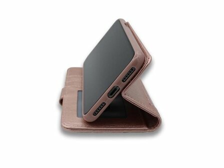 Samsung S20 Plus - Rits Book Case - Ros&eacute;goud