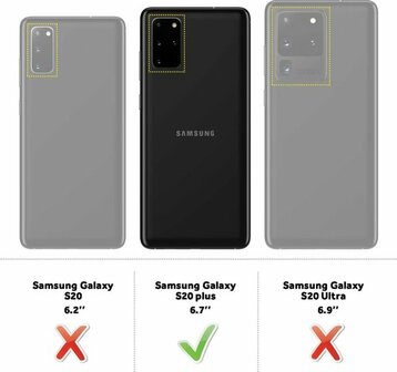 Samsung S20 Plus Zwart - My Choice