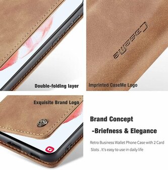 Samsung S21 Plus Sienna Brown - Book Case