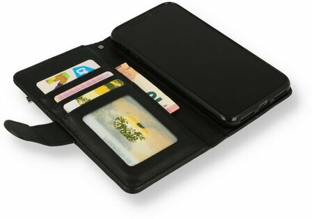 iPhone 11 Pro Zwart - Rits Book Case