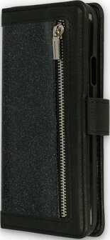 iPhone 11 Pro Max Zwart - Rits Book Case
