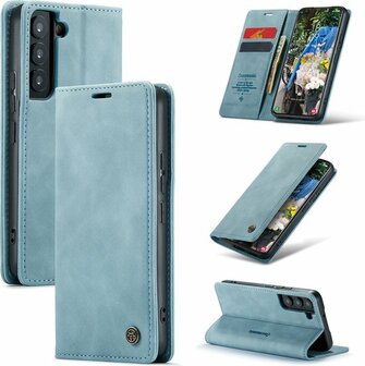 Samsung S22 Plus Aqua Blue - Book Case