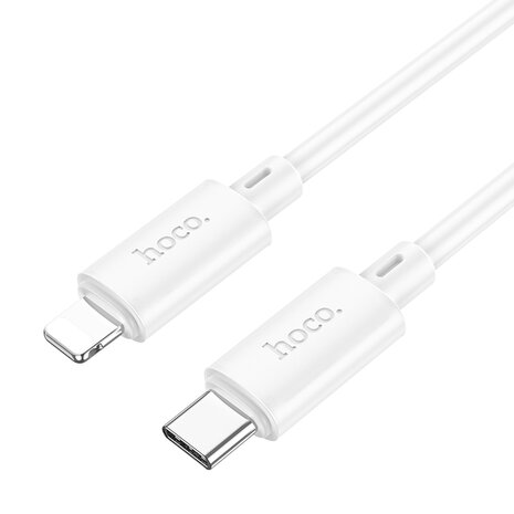 iPhone X &amp; iPhone XS - Lightning Kabel naar Type C (1 Meter) &amp; Stekker (N27) - 20W - Wit
