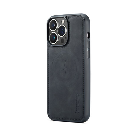 iPhone 15 Charcoal Gray - 2 in 1 MagSafe Book Case