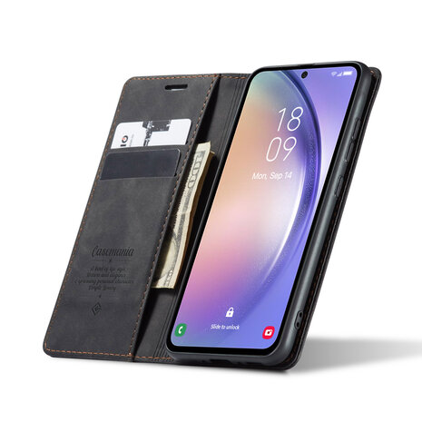 Samsung A54 5G Charcoal Gray - Book Case