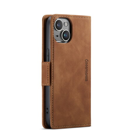 iPhone 15 Sienna Brown - MagSafe Book Case