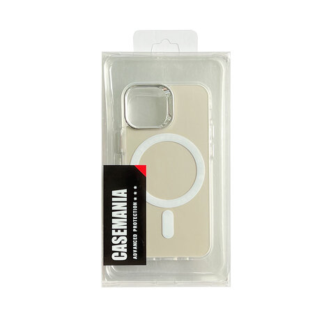 iPhone 13 Mini - Zilver - Fusion MagSafe Armor Case