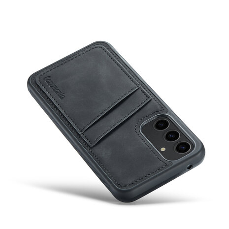Samsung A25 - Back Cover met Kaarthouder - Charcoal Gray