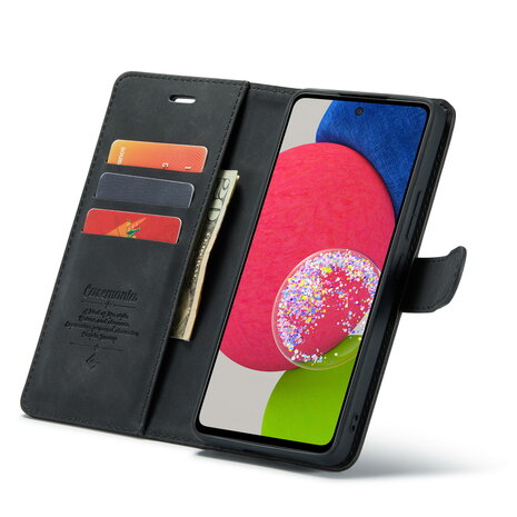 Samsung A71 Charcoal Gray - 2 in 1 Book Case