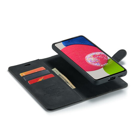 Samsung A71 Charcoal Gray - 2 in 1 Book Case