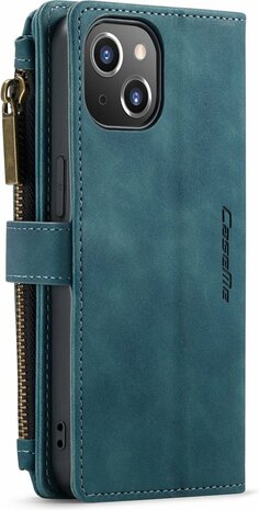 iPhone 13 Mini Emerald Green - Book Case met Rits