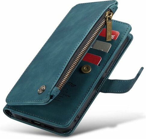 iPhone 13 Mini Emerald Green - Book Case met Rits