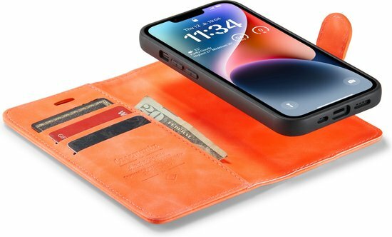 iPhone 14 Topaz Orange - 2 in 1 Book Case