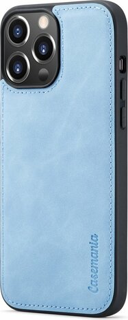 iPhone 13 Pro Max Sky Blue - 2 in 1 Extra Vakken Book Case