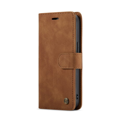 iPhone 15 Sienna Brown - 2 in 1 Book Case