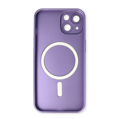 iPhone 15 Paars - MagSafe Matte TPU