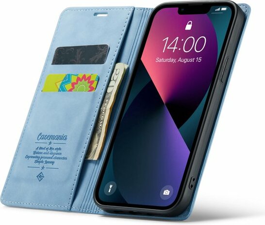 iPhone 13 Mini Sky Blue - Book Case