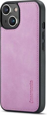 iPhone 14 Pastel Lila - 2 in 1 Book Case