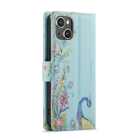 iPhone 14 met Pauw Print - Book Case