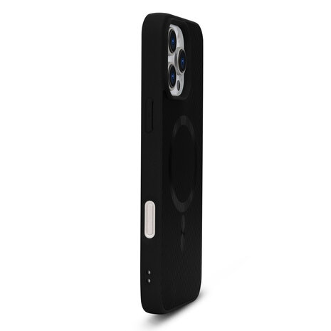 iPhone 13 Mini - Zwart - Carbon MagSafe Back Cover