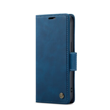 iPhone 15 Navy Blue - MagSafe Book Case