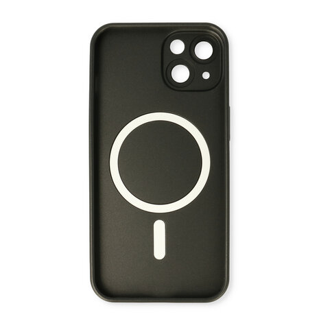 iPhone 14 Zwart - MagSafe Matte TPU