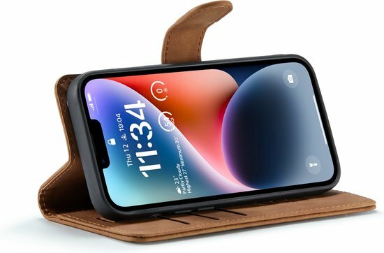 iPhone 14 Sienna Brown - 2 in 1 Book Case