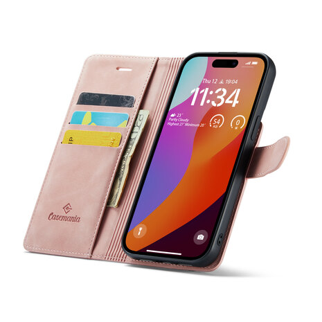 iPhone 13 Pale Pink - 2 in 1 MagSafe Book Case
