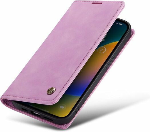 iPhone 14 Pro Pastel Lila - Book Case