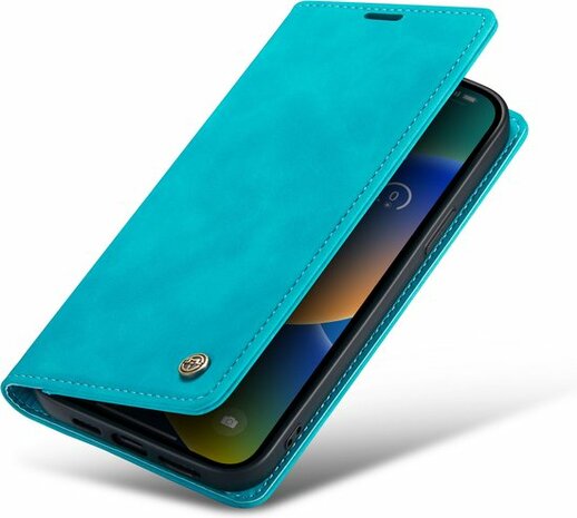 iPhone 14 Azure Blue - Book Case