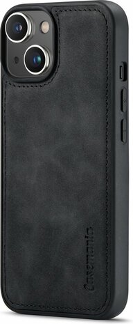 iPhone 14 Charcoal Gray - 2 in 1 Book Case