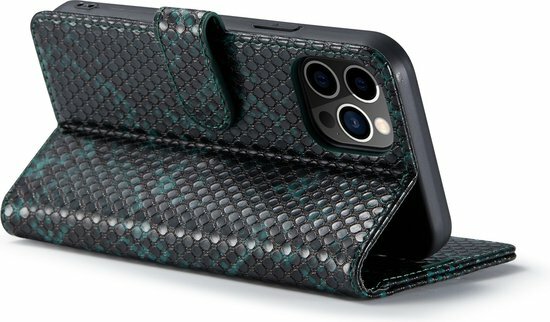 iPhone 13 Pro Max Groen - Slangen Book Case