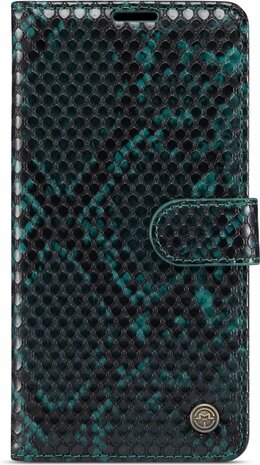 iPhone 13 Pro Max Groen - Slangen Book Case