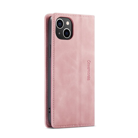 iPhone 15 Pale Pink - Book Case