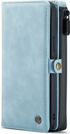 iPhone 13 Pro Aqua Blue - 2 in 1 Extra Vakken Book Case