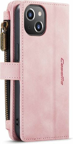iPhone 13 Mini Pale Pink - Book Case met Rits