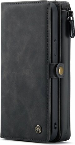 iPhone 13 Pro Charcoal Gray - 2 in 1 Extra Vakken Book Case