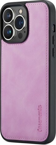 iPhone 14 Pro Pastel Lila - 2 in 1 Book Case