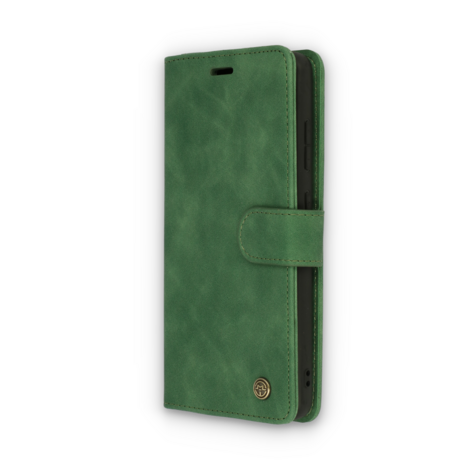 iPhone 14 Pro Olive Green - 2 in 1 Book Case