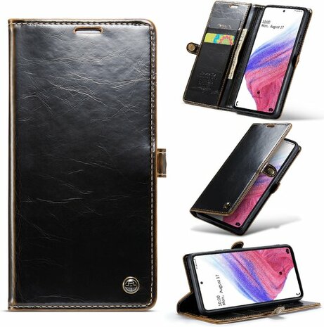Samsung A53 Vintage Sienna Brown - Book Case