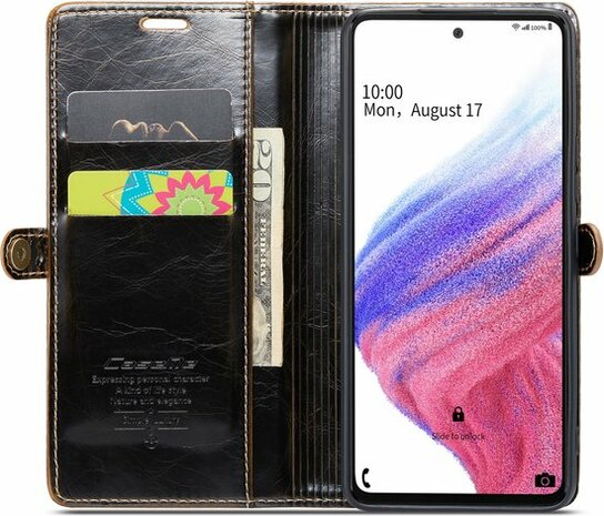 Samsung A53 Vintage Sienna Brown - Book Case
