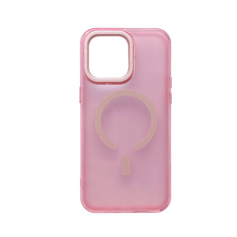 iPhone 15 Roze - Extra Stevig TPU Back Cover - Geschikt voor Magsafe
